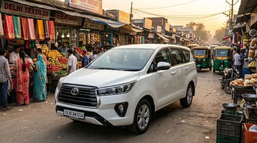 Toyota Innova Crysta – Premium Taxi in Gurgaon